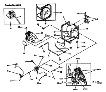 Part Location Diagram of 49621 Briggs and Stratton M8-1.25 x 30mm Socket Head Capscrew